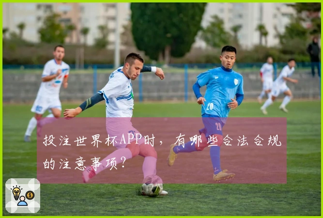 投注世界杯APP时，有哪些合法合规的注意事项？