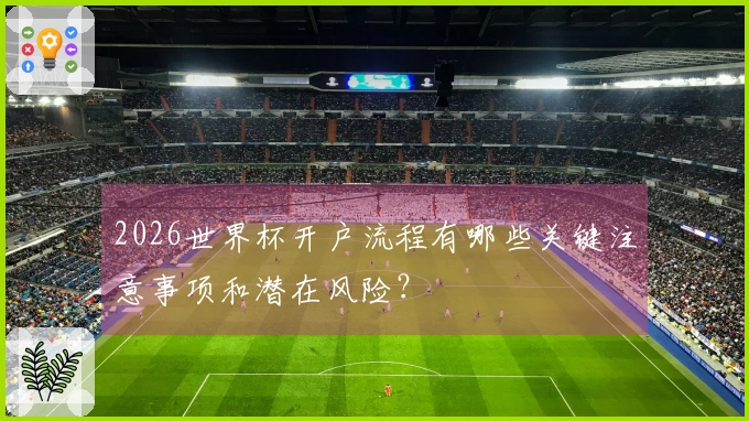 2026世界杯开户流程有哪些关键注意事项和潜在风险？